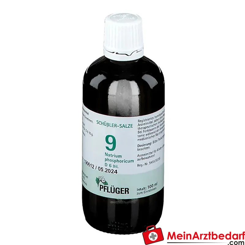 Biochemie Pflüger Nr. 9 Natrium phosphoricum D6 Tropfen 10 ml