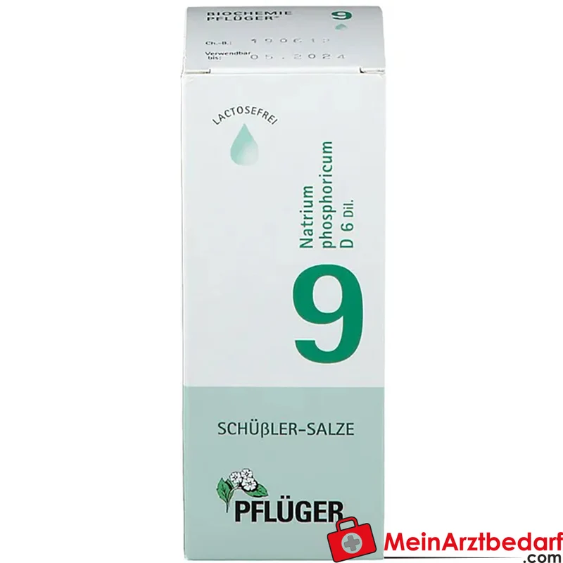 Biochemie Pflüger Nr. 9 Natrium phosphoricum D6 Tropfen 10 ml