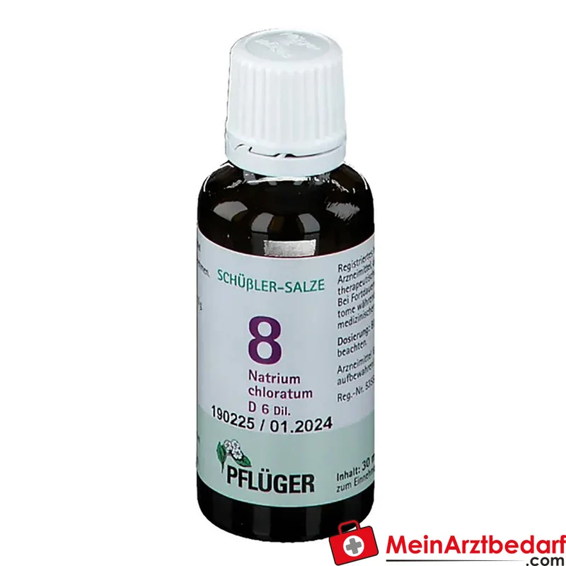 Biochemie Pflüger Nr. 8 Natrium chloratum D6 Tropfen 1000 mg