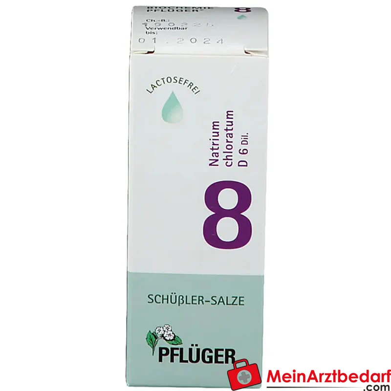 Biochemie Pflüger Nr. 8 Natrium chloratum D6 Tropfen 1000 mg