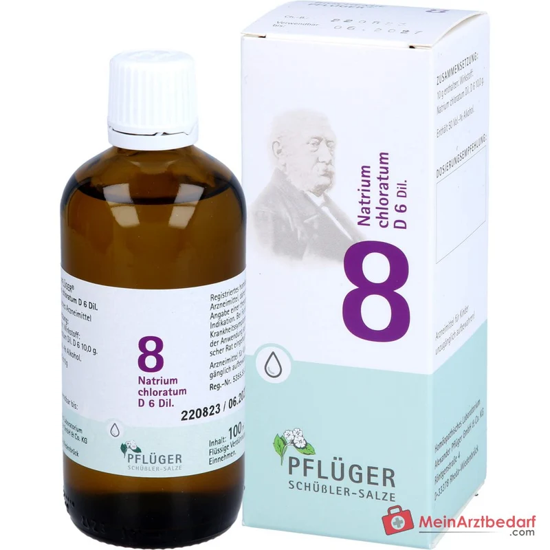 Biochemie Pflüger Nr. 8 Natrium chloratum D6 Tropfen 1000 mg