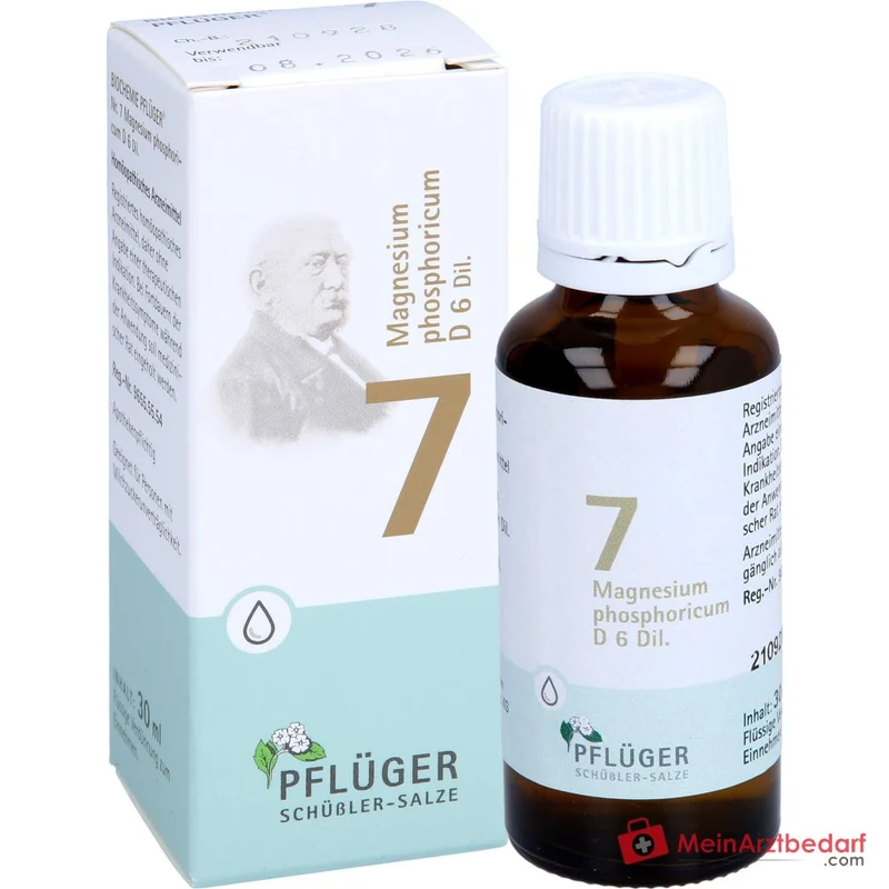Biochemie Pflüger Nr. 7 Magnesium phosphoricum D6 Tropfen 30 ml