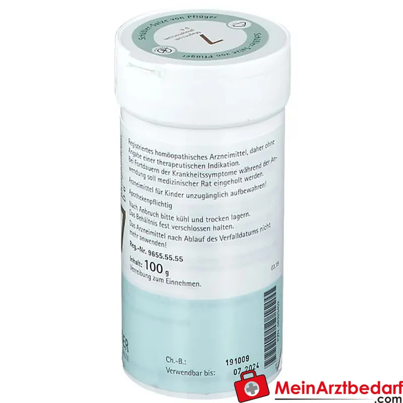 Pflügler Biochemie Nr. 7 Magnesium phosphoricum D6 Pulver 100 g