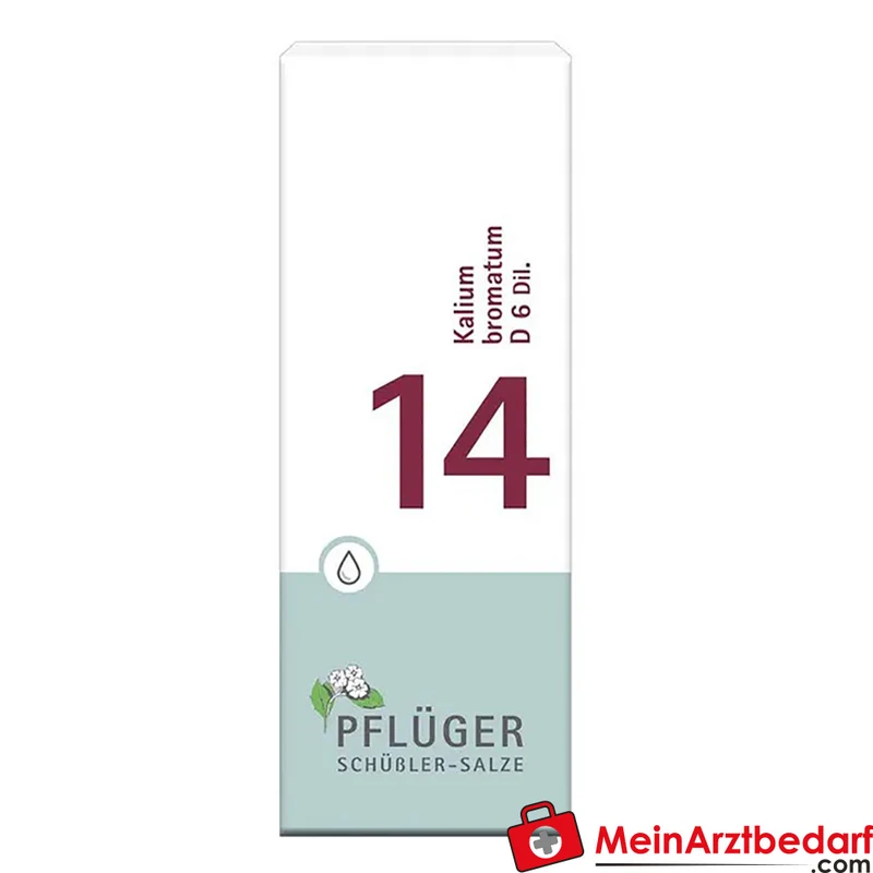 Biochemie Pflüger 14 Kalium bromatum D6 Tropfen 1000 mg