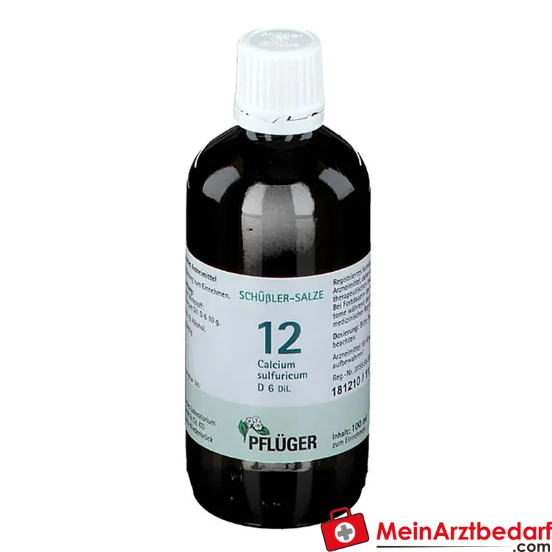 Biochemie Pflüger Nr. 12 Calcium sulfuricum D6 1000 mg Tropfen