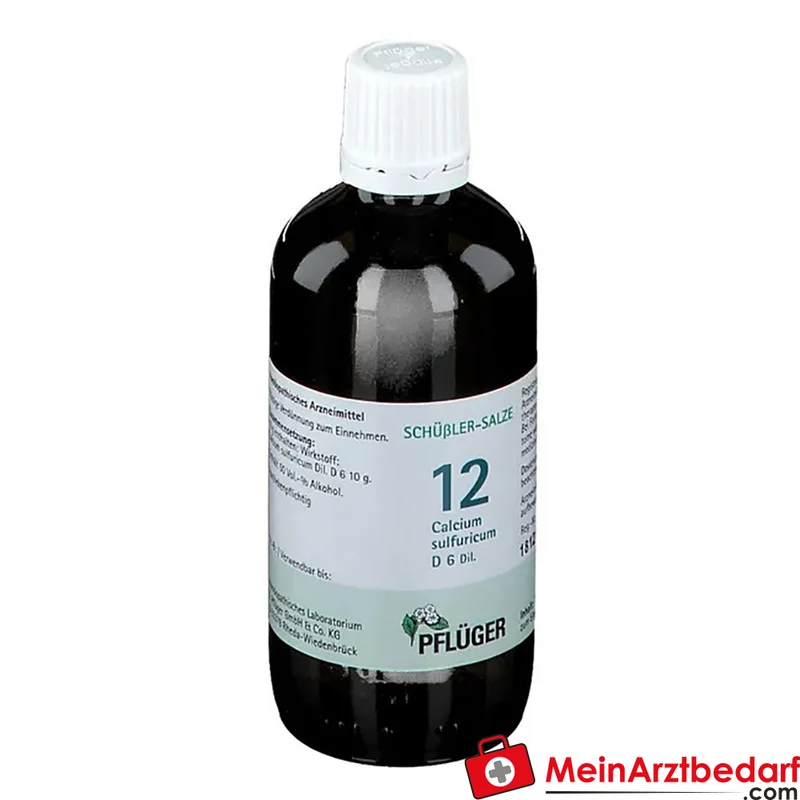 Biochemie Pflüger Nr. 12 Calcium sulfuricum D6 1000 mg Tropfen