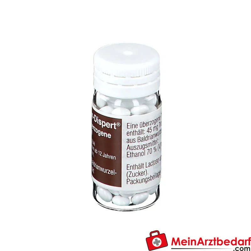 Baldrian Dispert 45 mg überzogene Tabletten, 100 Stk.