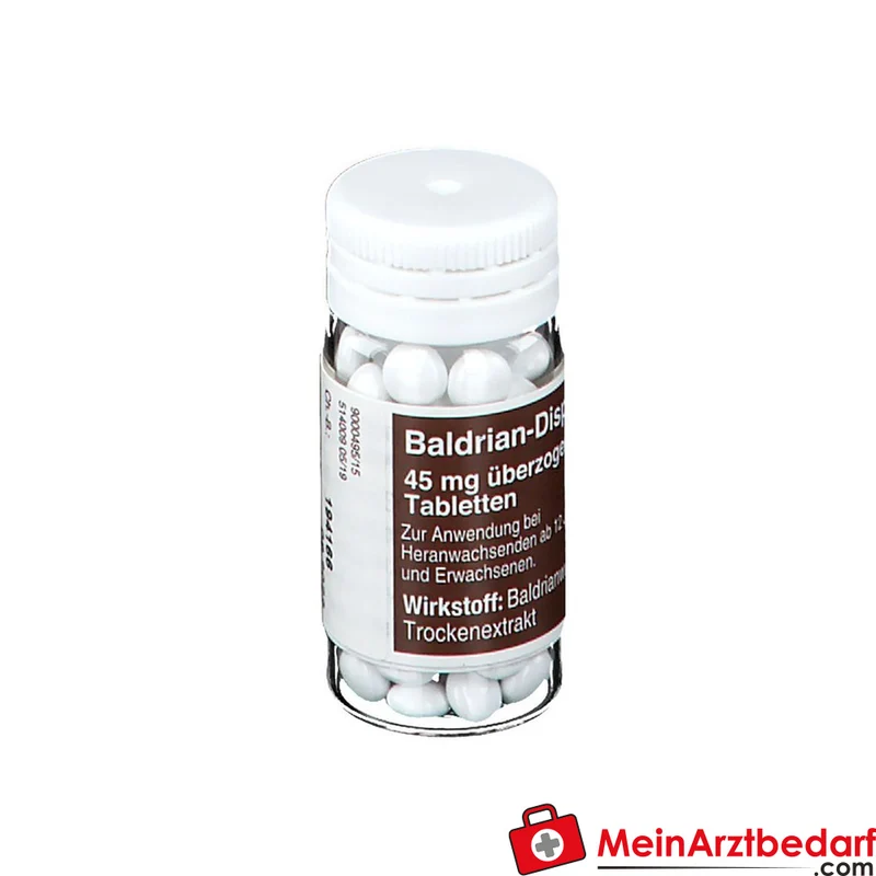 Baldrian Dispert 45 mg überzogene Tabletten, 100 Stk.