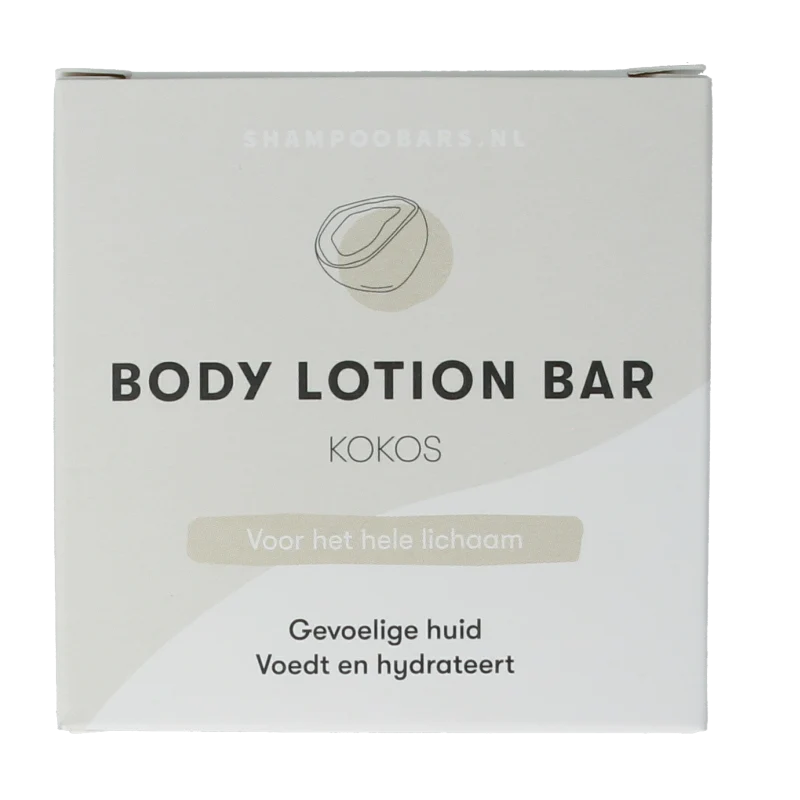 Shampoobars Body lotion bar kokos 45 gram