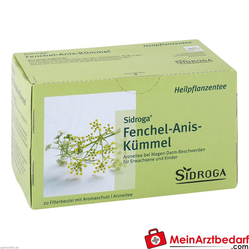 Sidroga Fenchel-Anis-Kümmel Kräutertee Teebeutel
