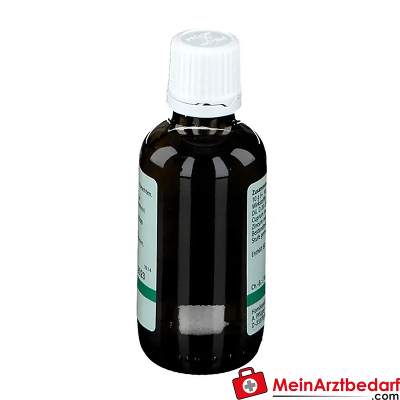 Pflügerplex Zincum met. 144 N Causticum D20, Zincum met. D10, Cuprum met. D8 Lösung 50 ml