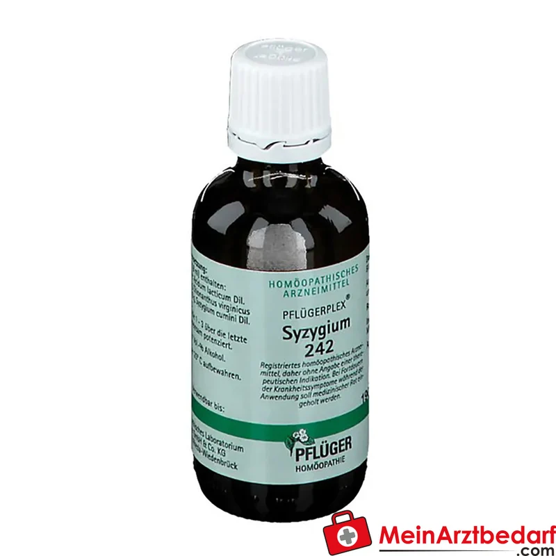 Pflügerplex Syzygium 242 Tropfen (Chionanthus virginicus D4, Syzygium cumini D2, Acidum lacticum D12) 50 ml