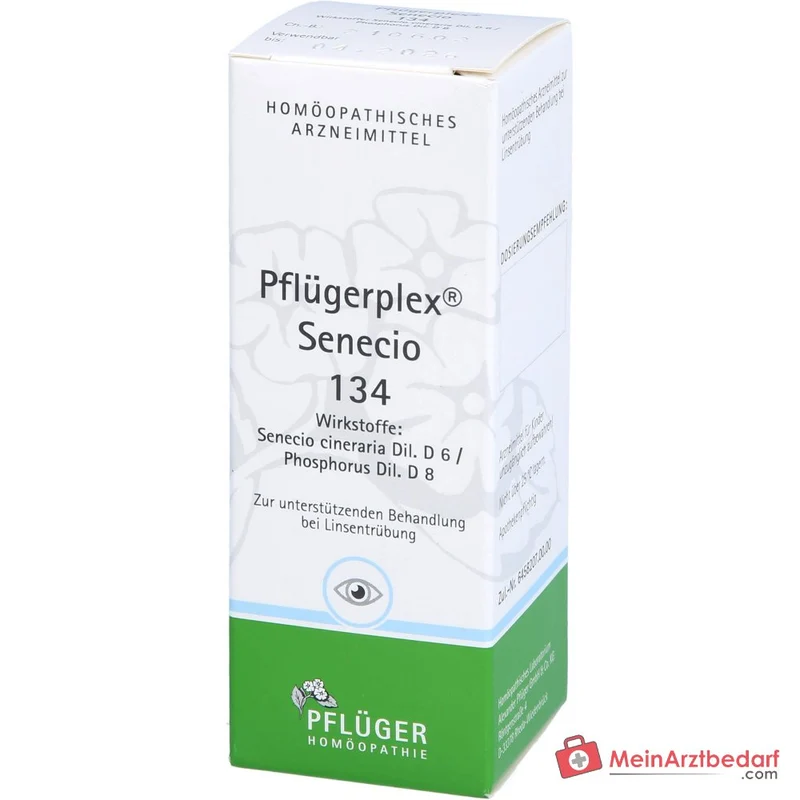 Pflügerplex Senecio 134 Senecio cineraria D6, Phosphorus D8 Tropfen 50 ml