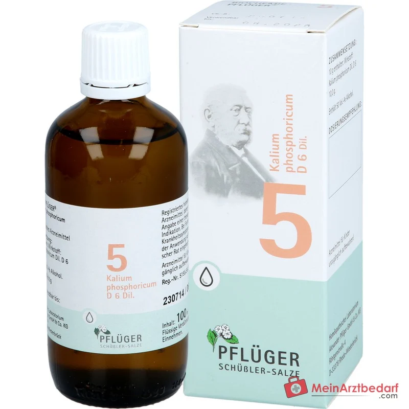 Biochemie Pflüger Nr. 5 Kalium phosphoricum D6 Tropfen 100 ml