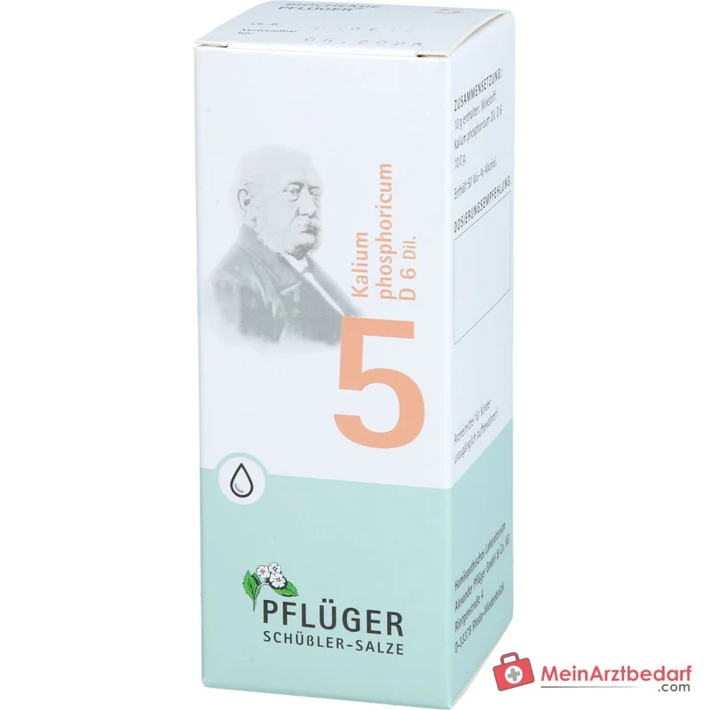 Biochemie Pflüger Nr. 5 Kalium phosphoricum D6 Tropfen 100 ml