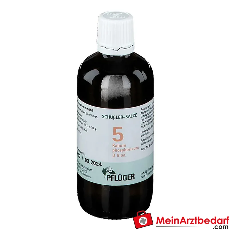 Biochemie Pflüger Nr. 5 Kalium phosphoricum D6 Tropfen 100 ml