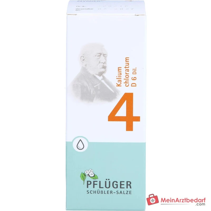 Biochemie Pflüger Nr. 4 Kalium chloratum D6 Tropfen 1000 mg 100 ml