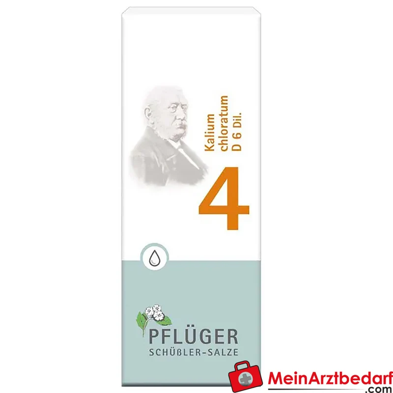 Biochemie Pflüger Nr. 4 Kalium chloratum D6 Tropfen 1000 mg 100 ml