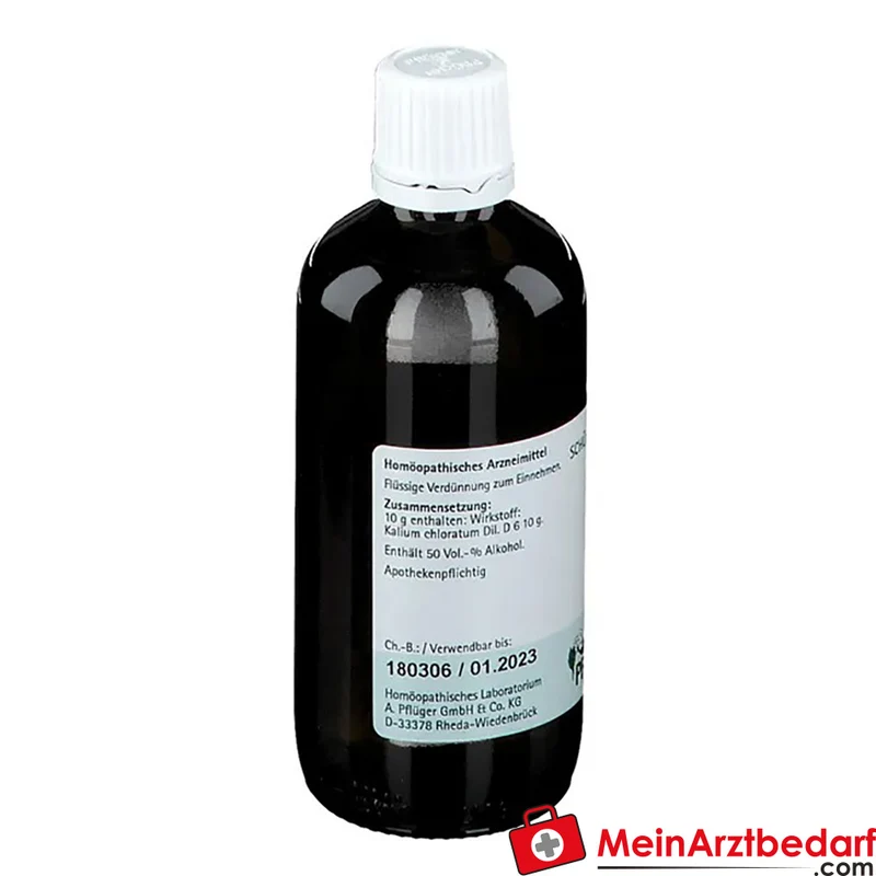 Biochemie Pflüger Nr. 4 Kalium chloratum D6 Tropfen 1000 mg 100 ml