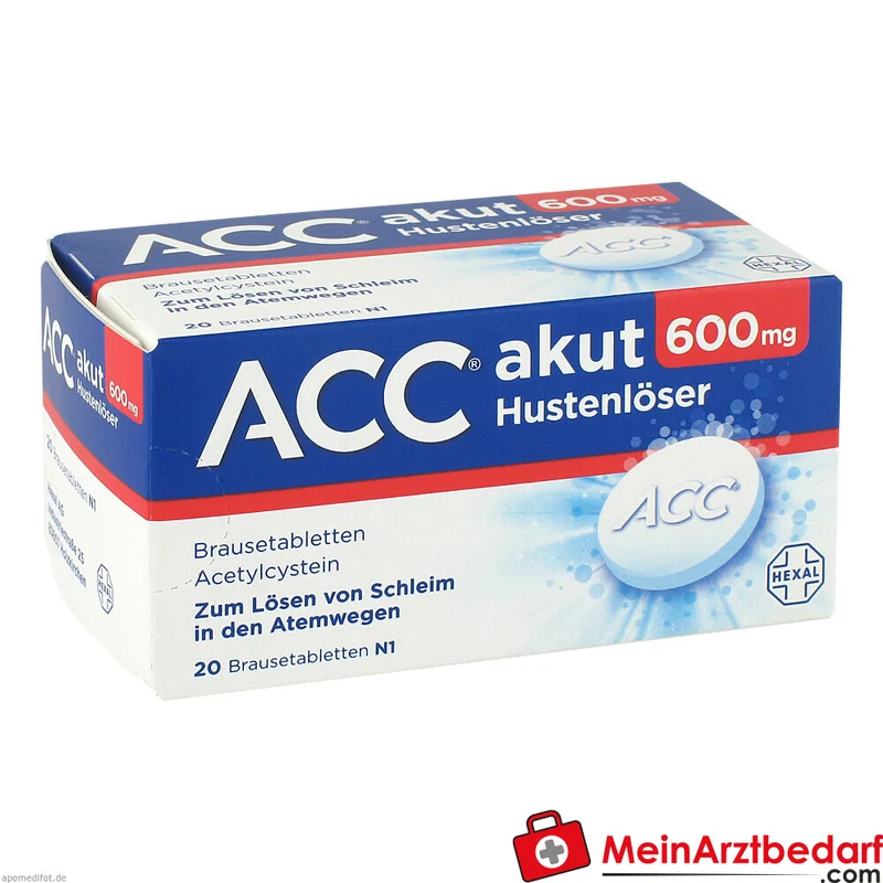 ACC akut Acetylcystein 600 mg Brausetabletten