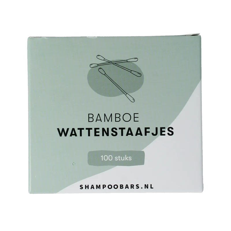 Shampoobars Bamboe wattenstaafjes 100 stuks