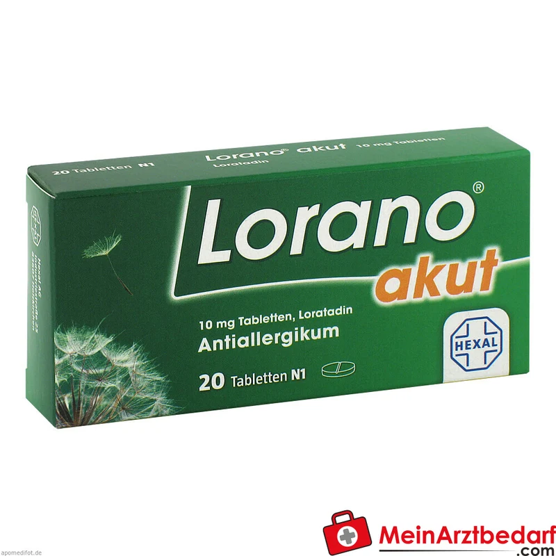 Lorano akut 10 mg Tabletten