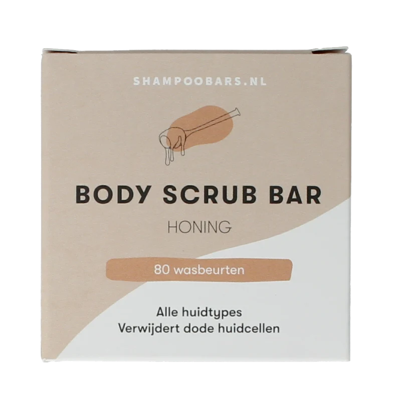 Shampoobars Body bar scrub honing 60 gram