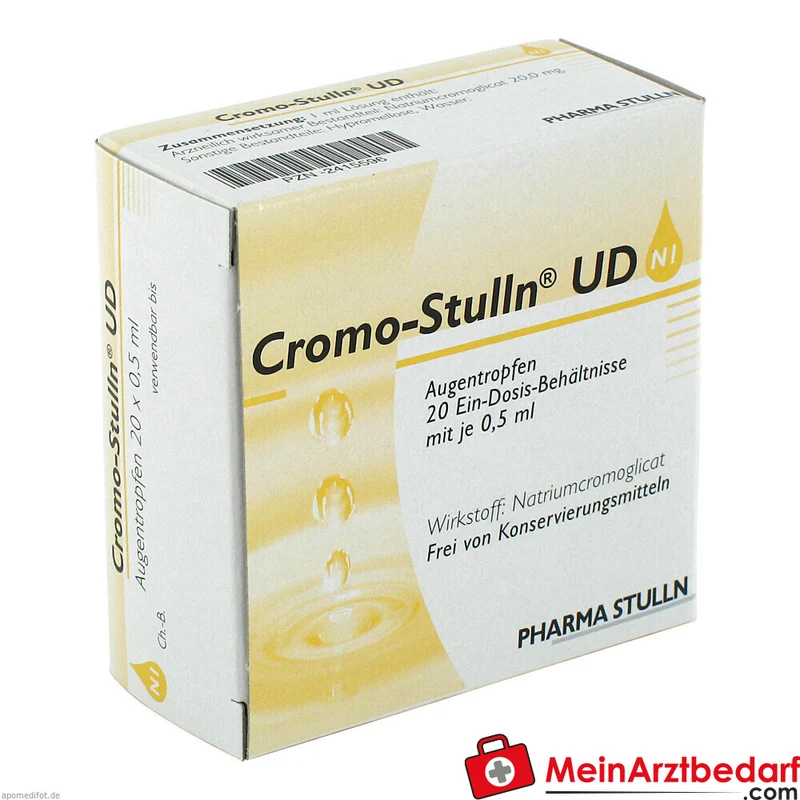 Cromo-Stulln UD Augentropfen 10 mg Cromoglicinsäure Einzeldosen