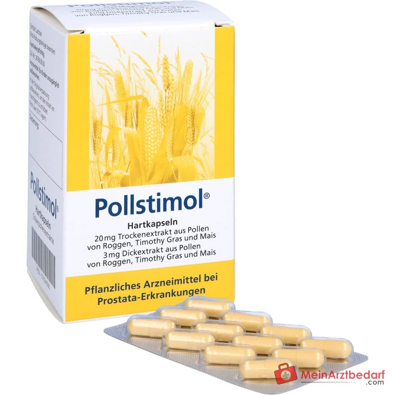 Pollstimol Hartkapseln 23 mg Gräserpollen‑Extraktgemisch, 60 St.