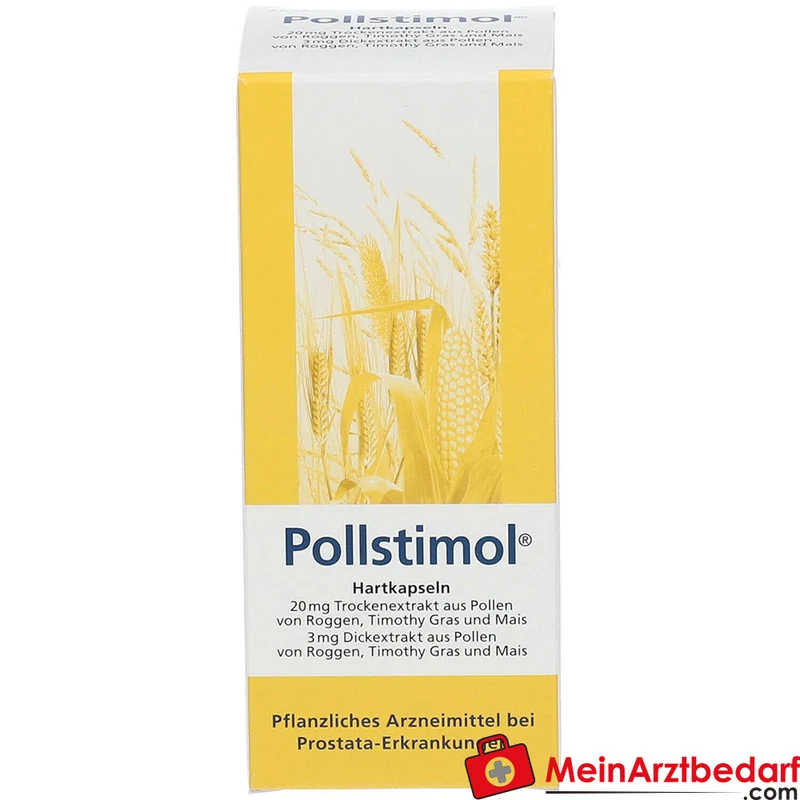 Pollstimol Hartkapseln 23 mg Gräserpollen‑Extraktgemisch, 60 St.