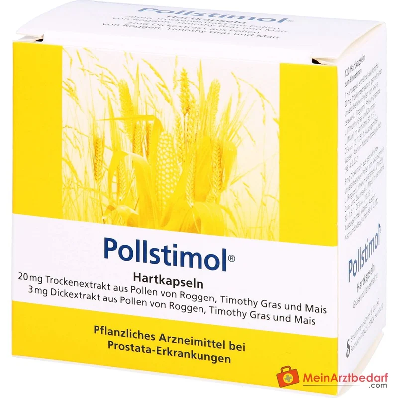 Pollstimol Hartkapseln 23 mg Gräserpollen‑Extraktgemisch, 60 St.