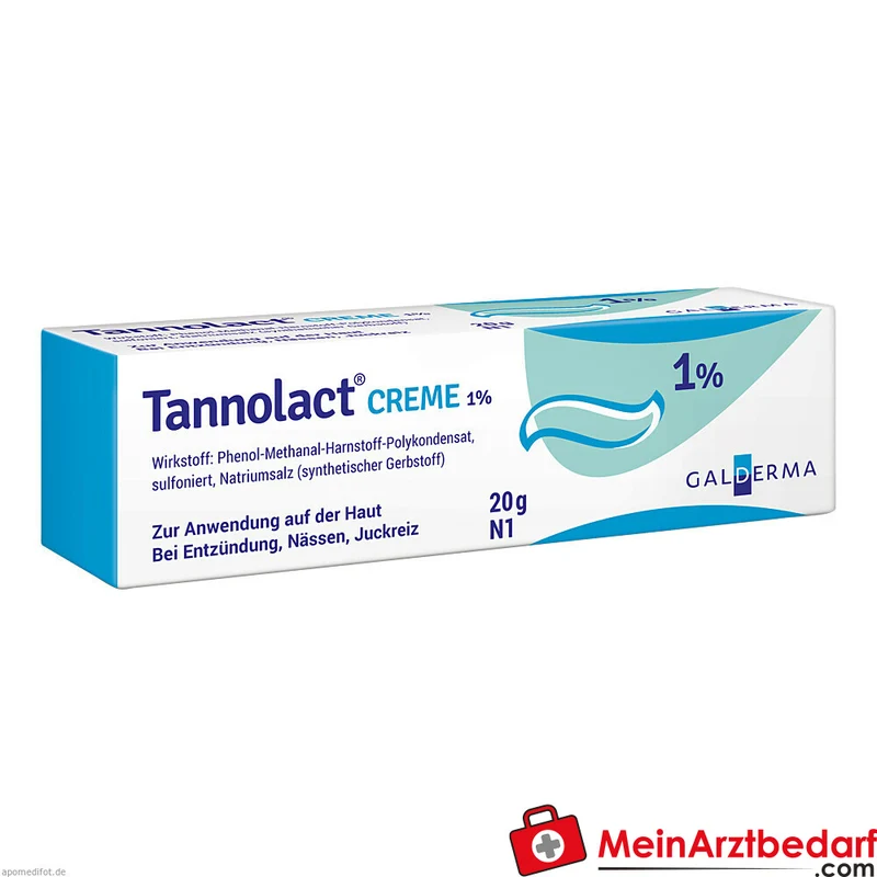 Tannolact Creme 1% (10 mg/g) äußerlich