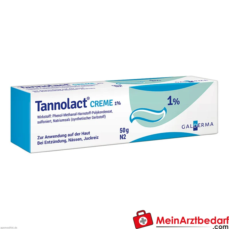 Tannolact Creme 1% (10 mg/g) äußerlich
