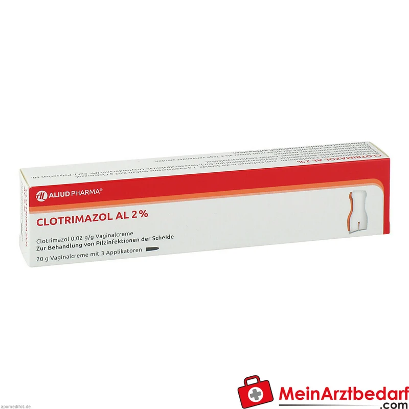 Clotrimazol AL 2% Vaginalcreme mit Einmal‑Applikator (3 Tage)