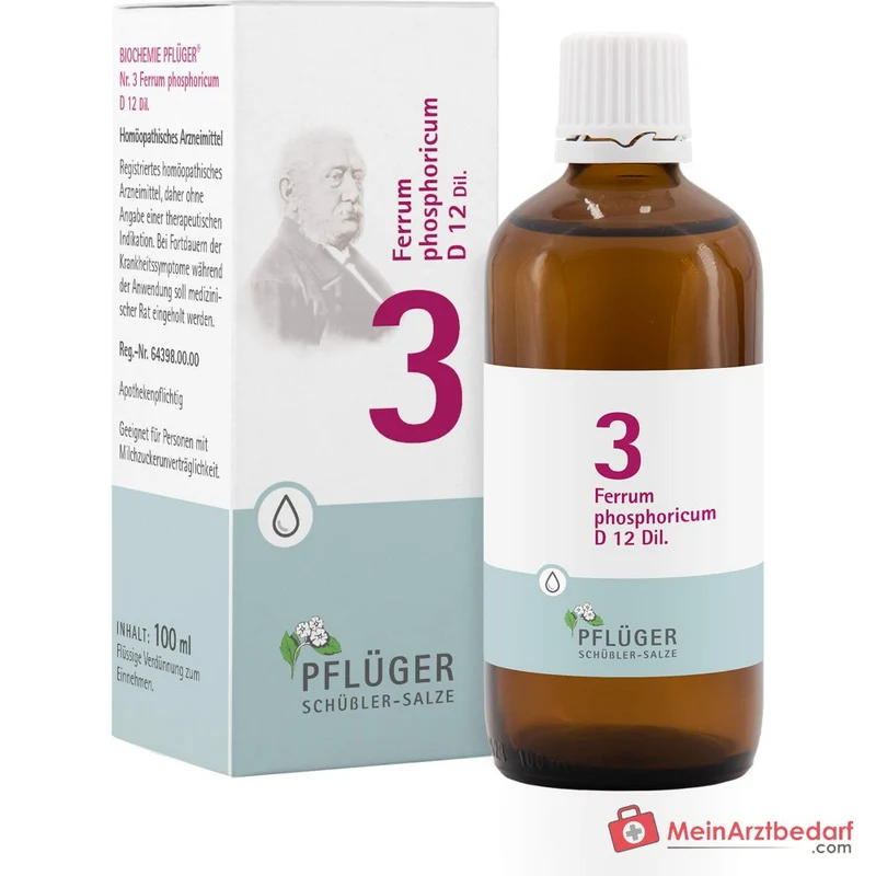 Biochemie Pflüger Ferrum phosphoricum D12 Tropfen 30 ml