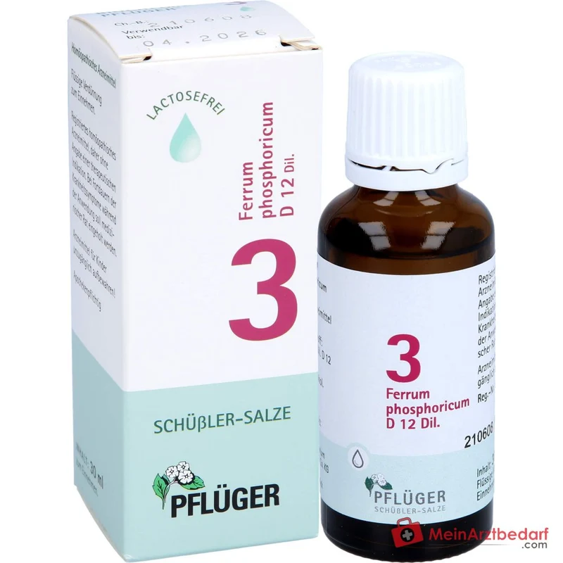 Biochemie Pflüger Ferrum phosphoricum D12 Tropfen 30 ml
