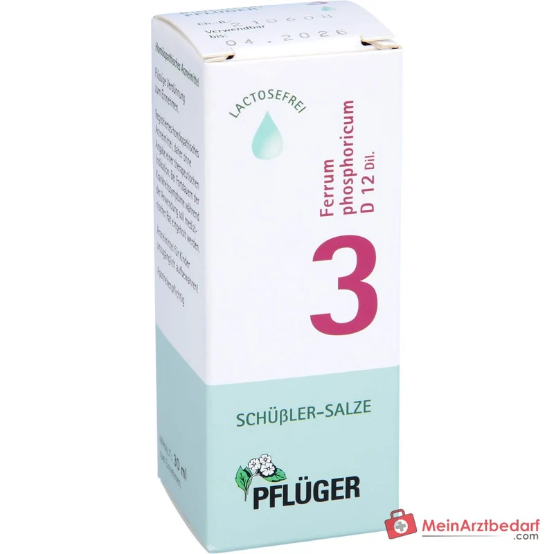 Biochemie Pflüger Ferrum phosphoricum D12 Tropfen 30 ml