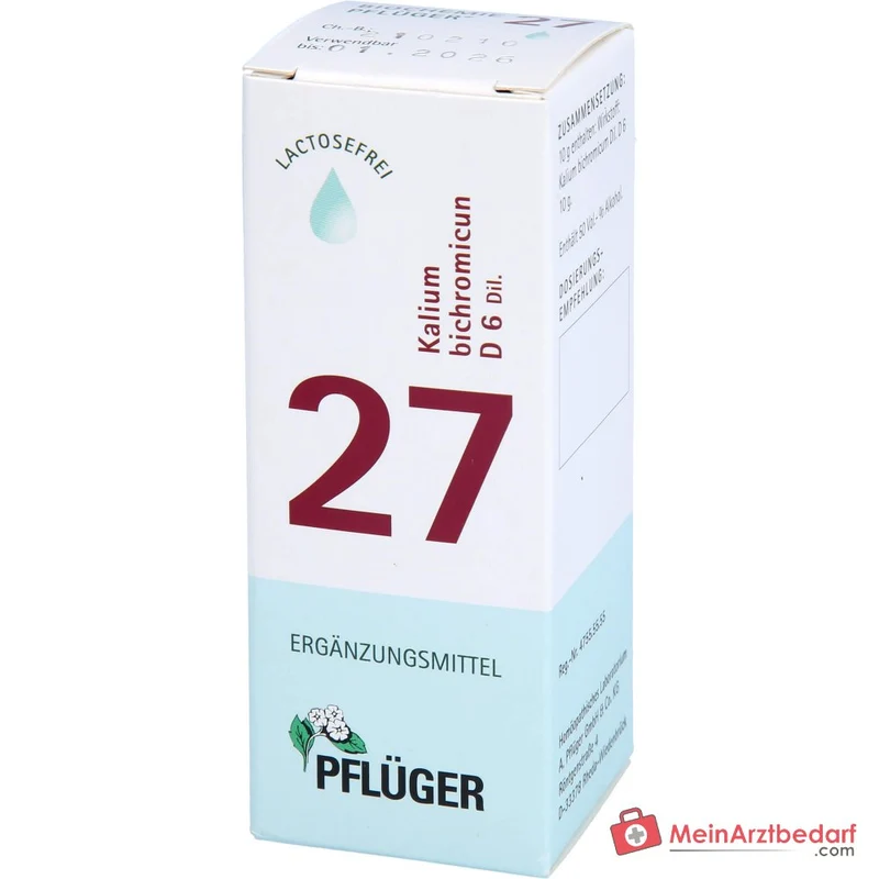 Biochemie Pflüger 27 Kalium bichromicum D6 Tropfen 30 ml