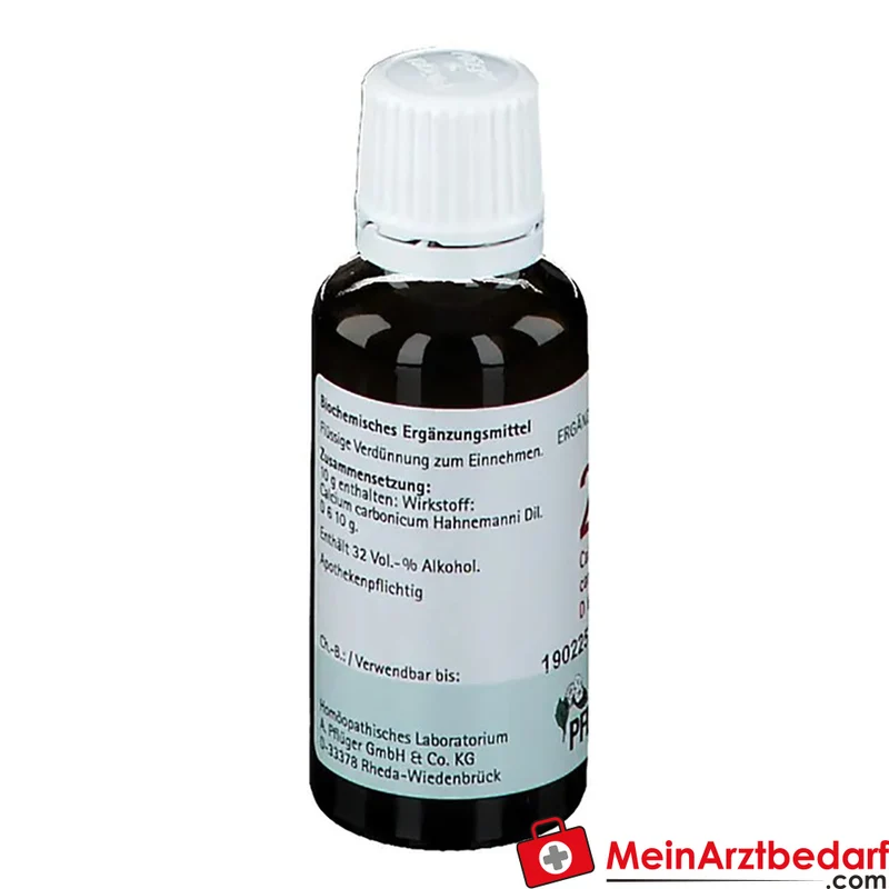 Pflüger Biochemie Nr. 22 Calcium carbonicum Hahnemanni D6 Tropfen, 30 ml