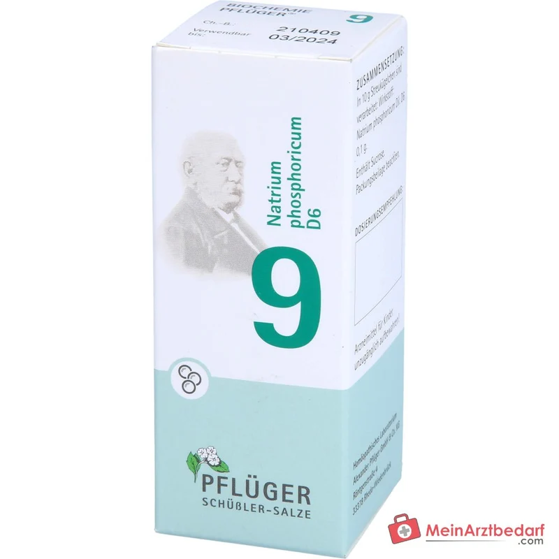 BIOCHEMIE PFLÜGER Nr. 9 Natrium phosphoricum D6 homöopathisches Arzneimittel
