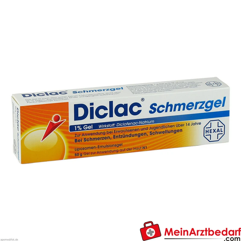 Diclac Diclofenac 1% Schmerzgel