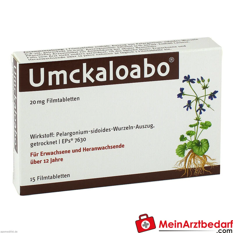 Umckaloabo 20 mg Tabletten