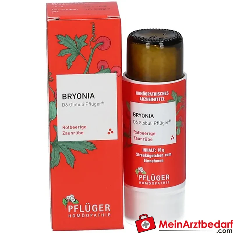 Pflüger Bryonia D6 Globuli (Bryonia Dil. D6) 10 g