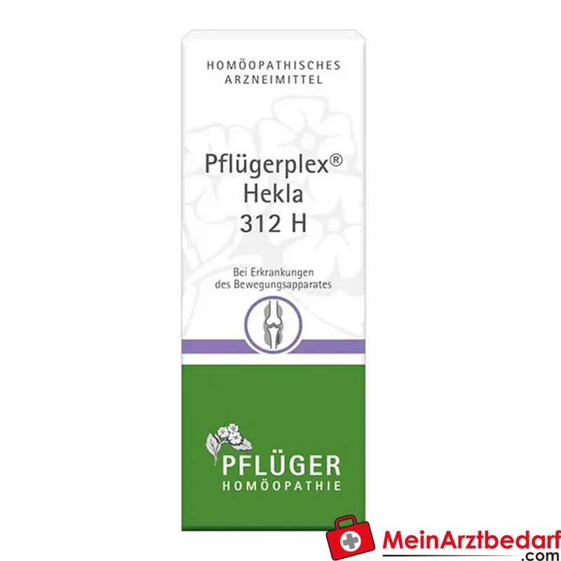 Pflügerplex Hekla 312 H Stillingia sylvatica D4, Hekla lava D4, Calcium fluoratum D4 Tabletten