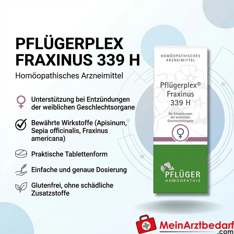 Pflügerplex Fraxinus 339 H homöopathisches Arzneimittel Tabletten