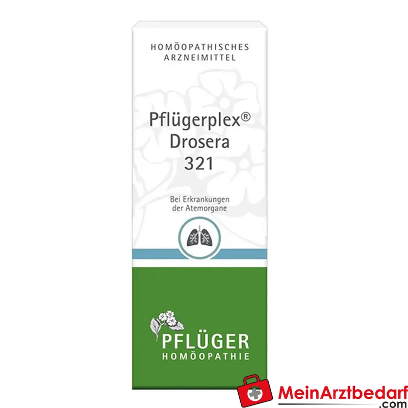 Pflügerplex Drosera 321 homöopathisches Arzneimittel Tabletten mit Drosera und Eucalyptus