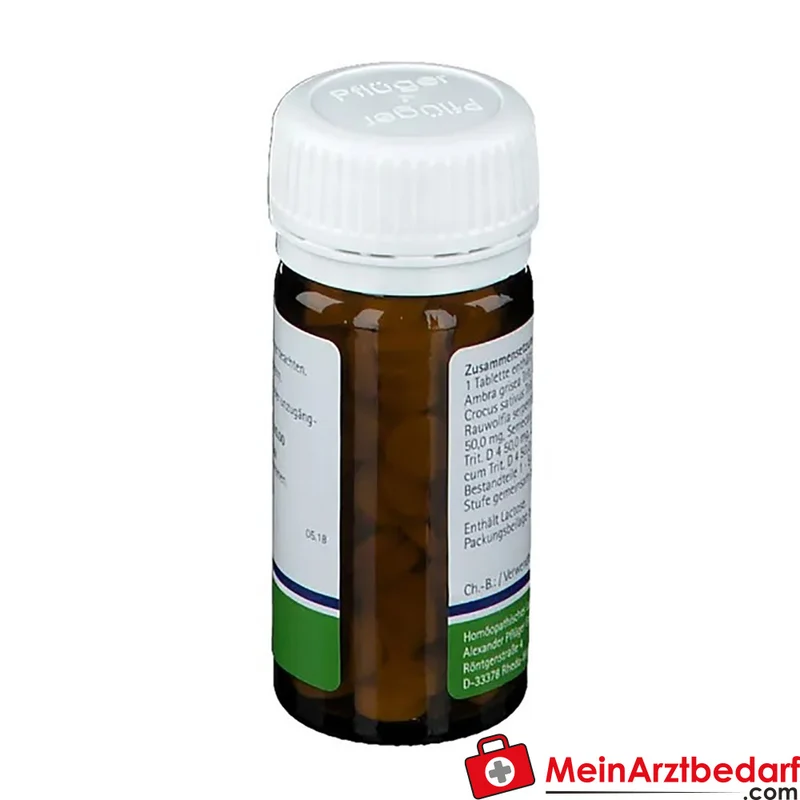 Pflügerplex Crocus 328 H Tabletten 100 St homöopathisches Arzneimittel, Wirkstoffe je 50 mg