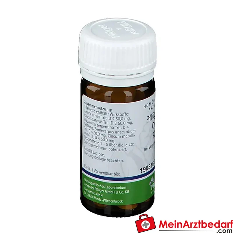Pflügerplex Crocus 328 H Tabletten 100 St homöopathisches Arzneimittel, Wirkstoffe je 50 mg