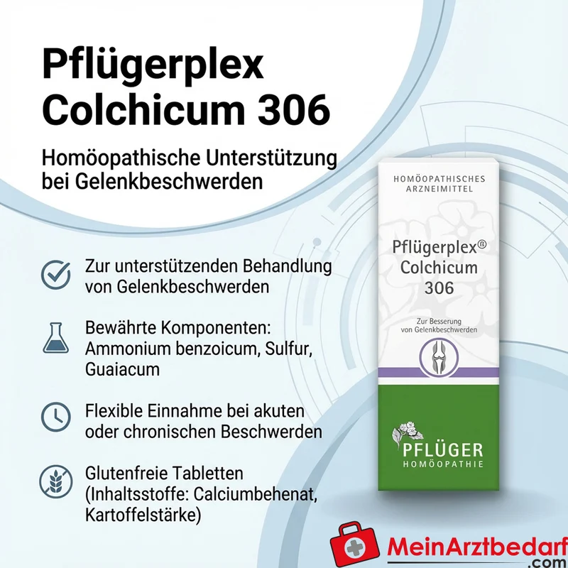 Pflügerplex Colchicum 306 Tabletten 100 Stück