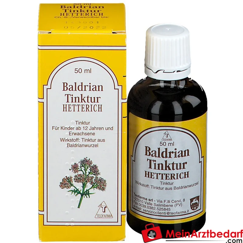 Hetterich Baldriantinktur (Baldrian) Tinktur